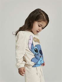 NAME IT Stitch Sweatshirt Fossa Peyote Melange